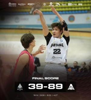 АСТАНАДА ВТБ БІРЫҢҒАЙ ЖАСТАР ЛИГАСЫНЫҢ ОЙЫНЫ ӨТТІ